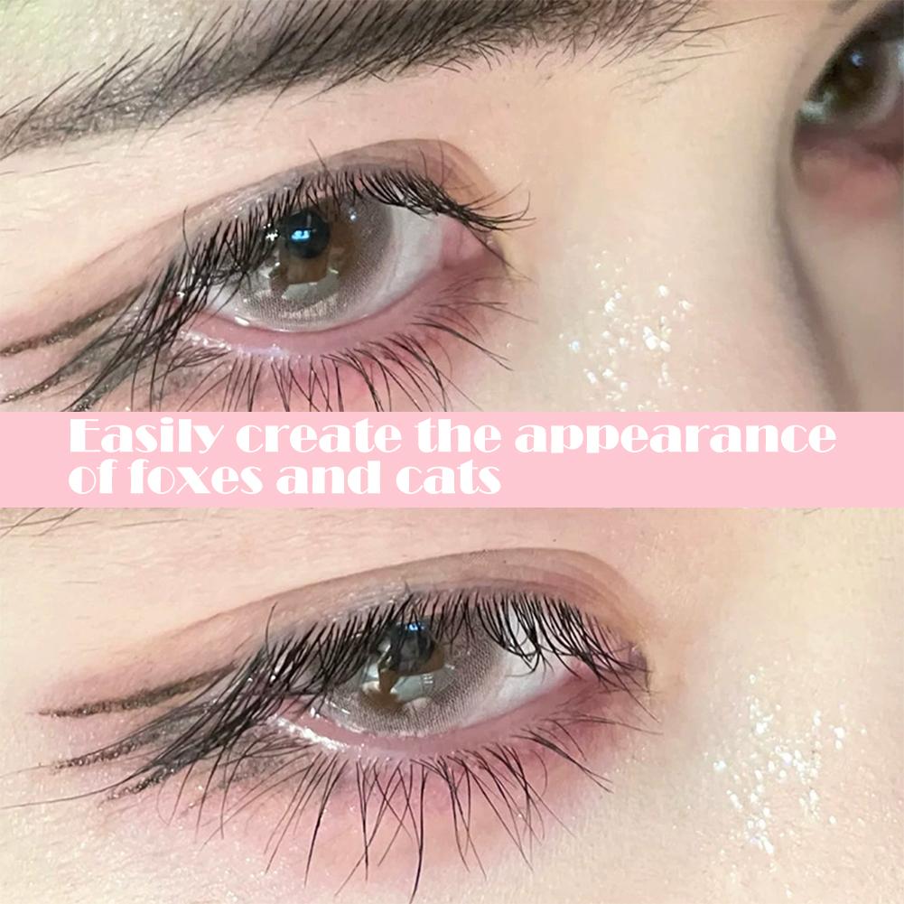 Eyelash Extension Fox Eye - Makeup Wispy Lash Clusters Manga Nature