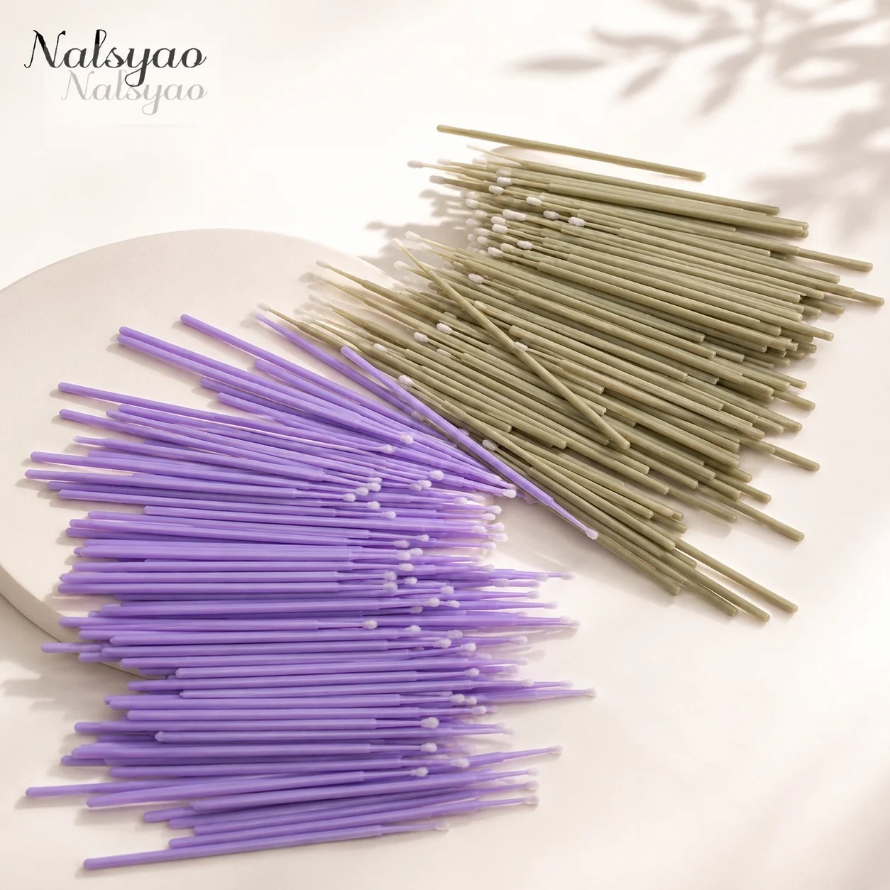 Eyelash Extension Removal - 500pcs Eyelash Extension Cleaning Swabs Lash