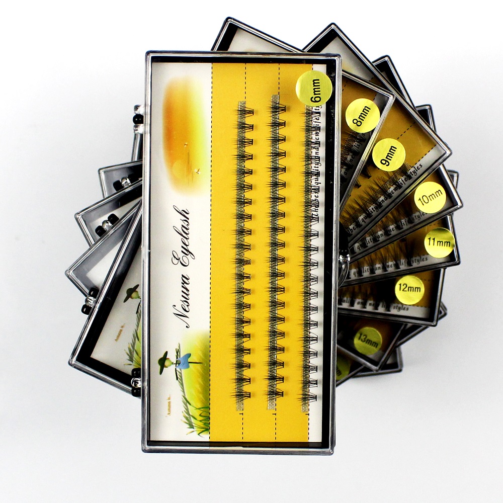 Eyelash Extension Human Hair - Grafting World Eyelash individual Eyelash 60