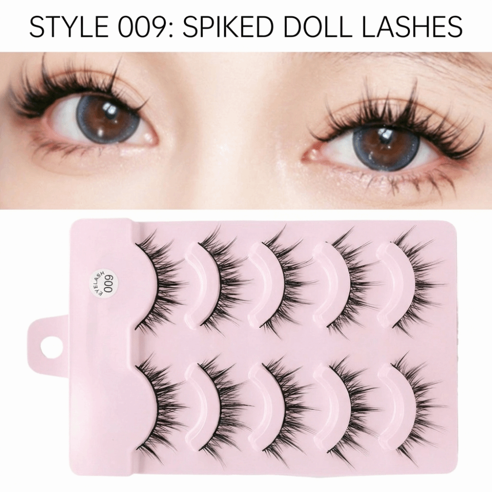 Eyelash Extension Fox Eye - Trendy Black Fox Eye False Eyelashes