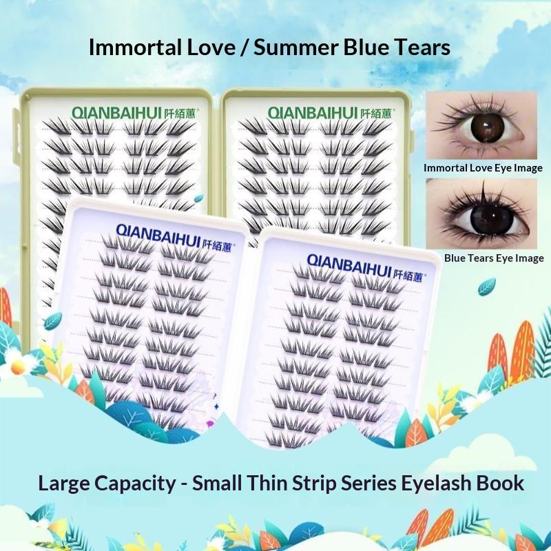 Eyelash Extension Fox Eye - Fox Eye Manga Cluster Lashes Fluffy