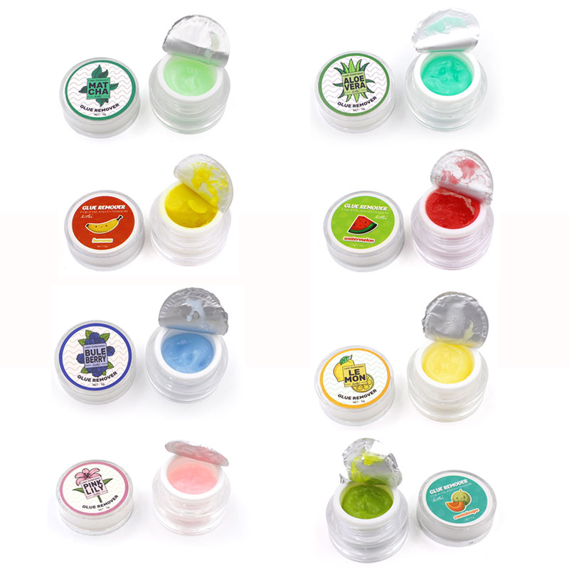 10pcs Fruit Flavour Eyelash Gl - огляд і ціна Eyelash Extension Remover Gel