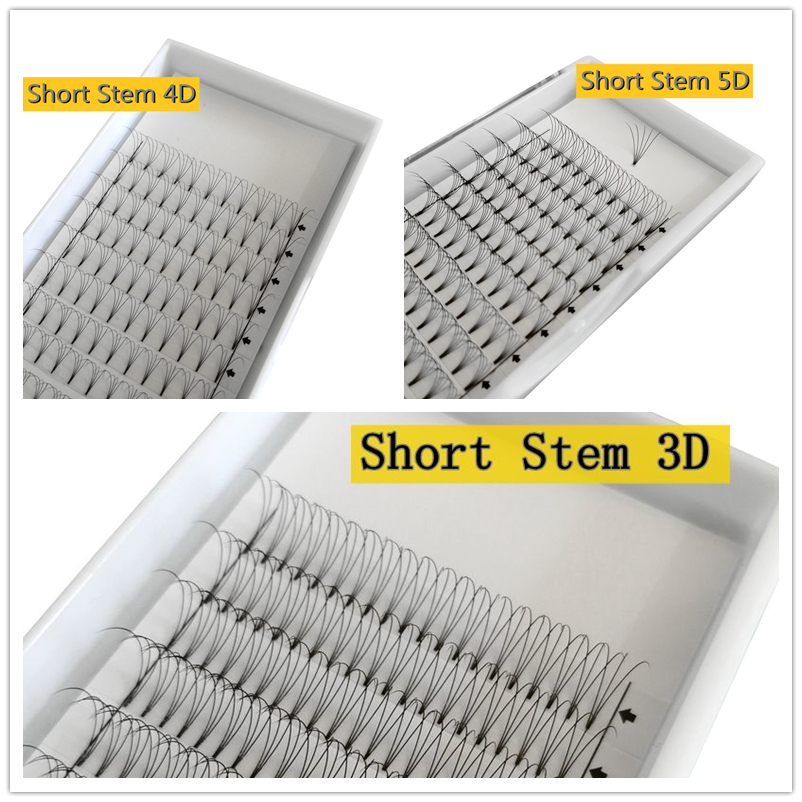 5 Trays/Lot Long Stem High Qua - огляд і ціна Eyelash Extension Human Hair