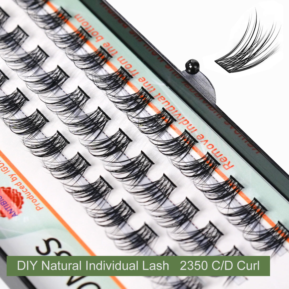 IGUIONSS OEM ODM Segmented Eye - огляд і ціна Eyelash Extension Human Hair
