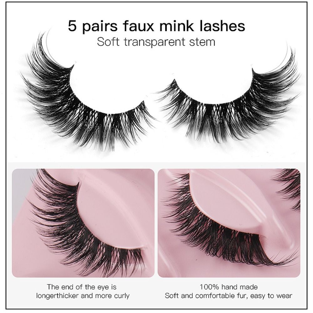 3D Fuffy Lashes Women Beauty T - огляд і ціна Eyelash Extension Fox Eye
