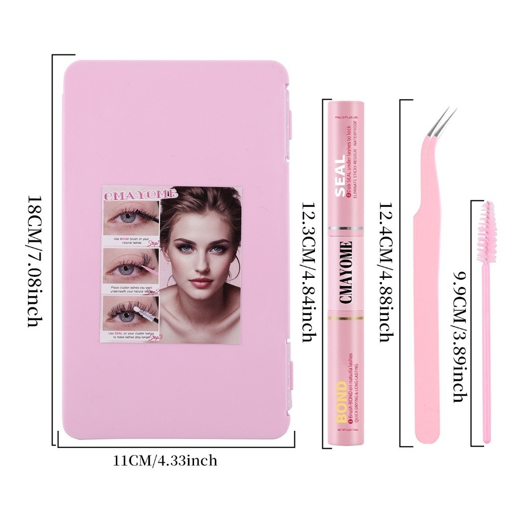 Bond and Seal False Eyelashes  - огляд і ціна Eyelash Extension Kits