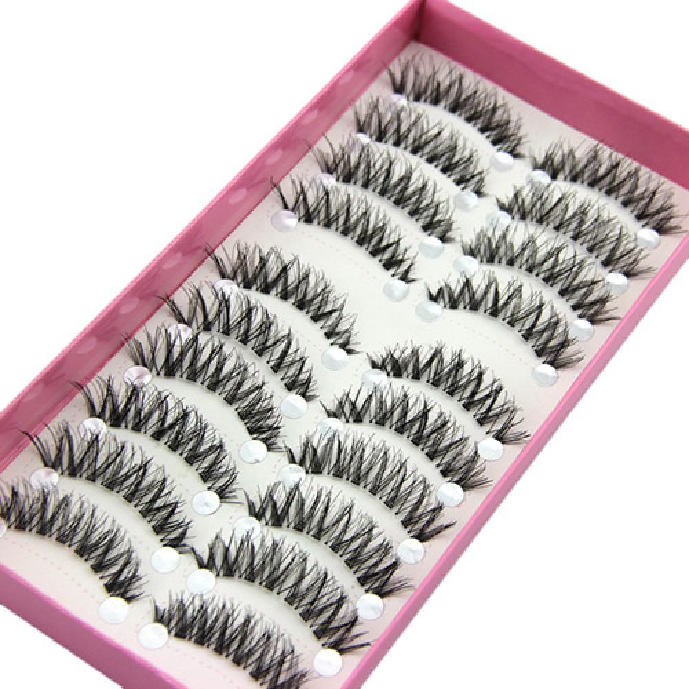 Fashion False Eyelashes 10 Pai - огляд і ціна Eyelash Extension Human Hair