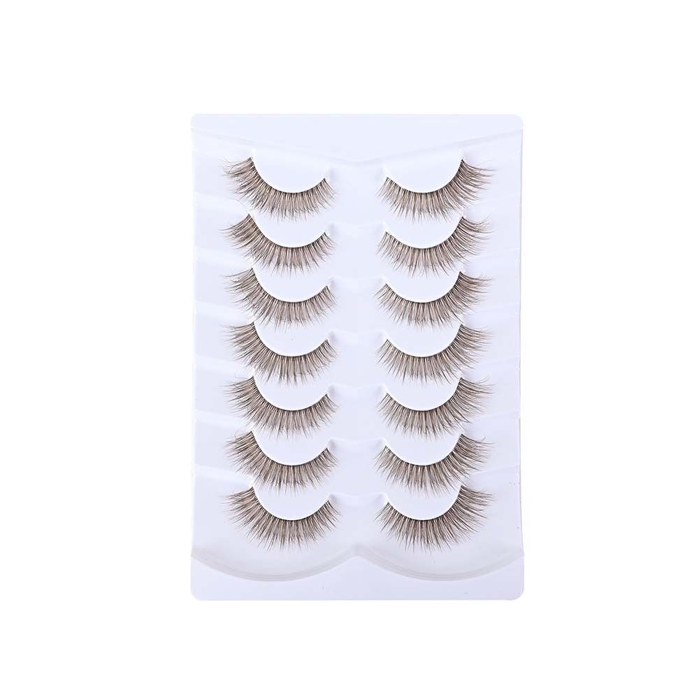 7 Pairs Simulation Eye Eyelash - огляд і ціна Eyelash Extension Cat Eye Wispy
