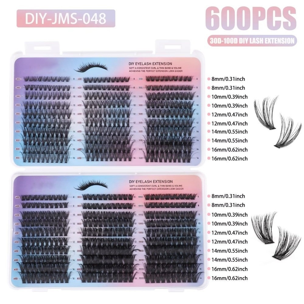 New Bond and Seal False Eyelas - огляд і ціна Eyelash Extension Wispy Look