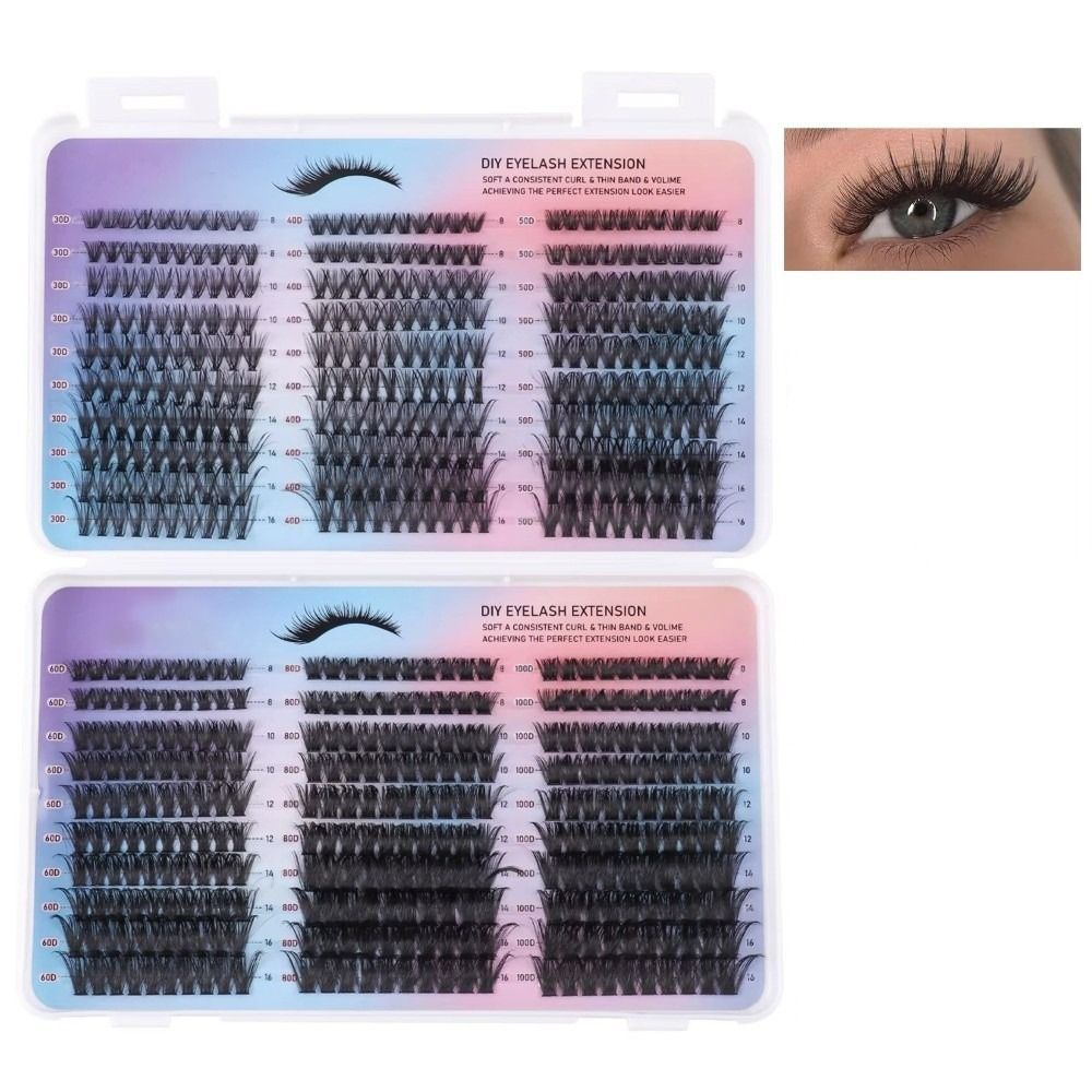 New Bond and Seal False Eyelas - огляд і ціна Eyelash Extension Wispy Look