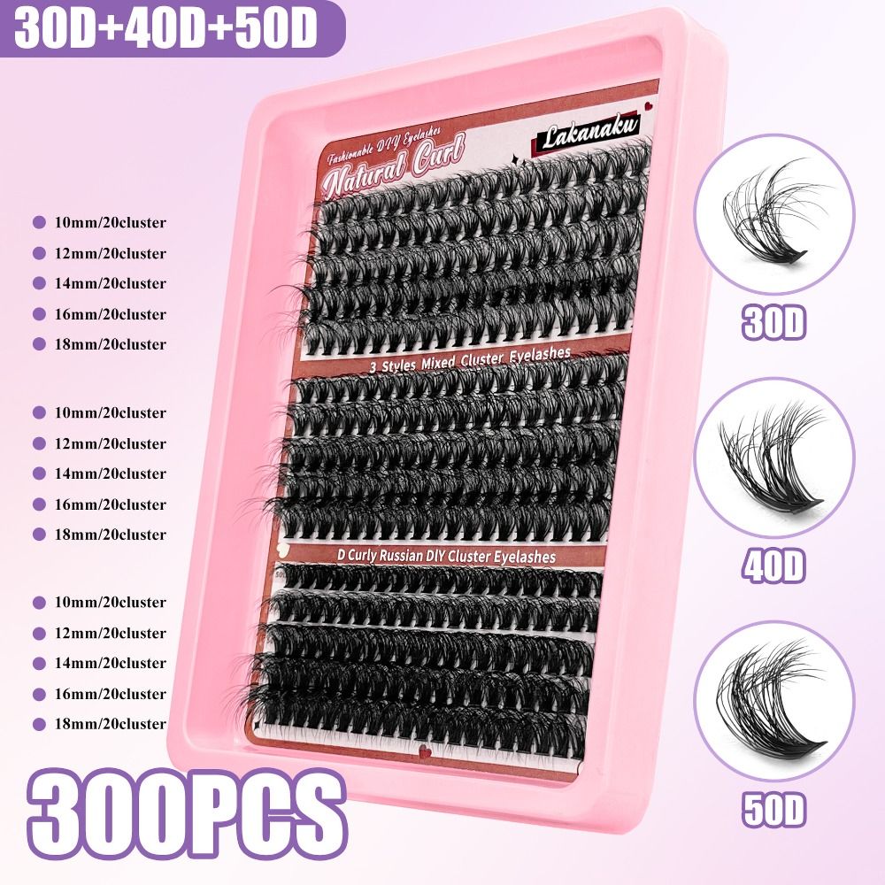 9-16mm Length False Eyelashes  - огляд і ціна Eyelash Extension Wispy Look