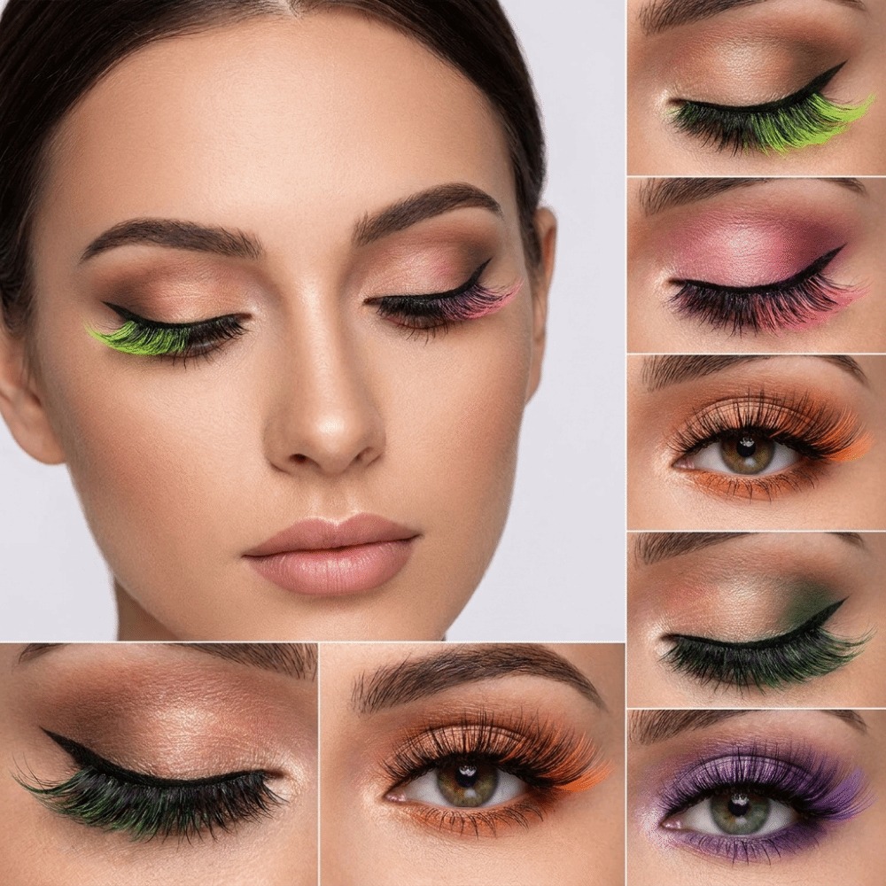 10 Pairs 3D Mink Colored Anime - огляд і ціна Eyelash Extension Cat Eye Wispy