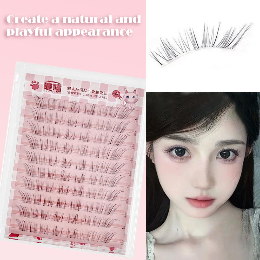 Makeup Wispy Lash Clusters Man - огляд і ціна Eyelash Extension Fox Eye