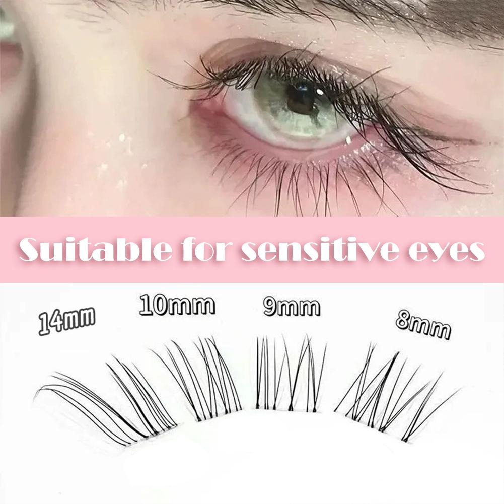 Makeup Wispy Lash Clusters Man - огляд і ціна Eyelash Extension Fox Eye