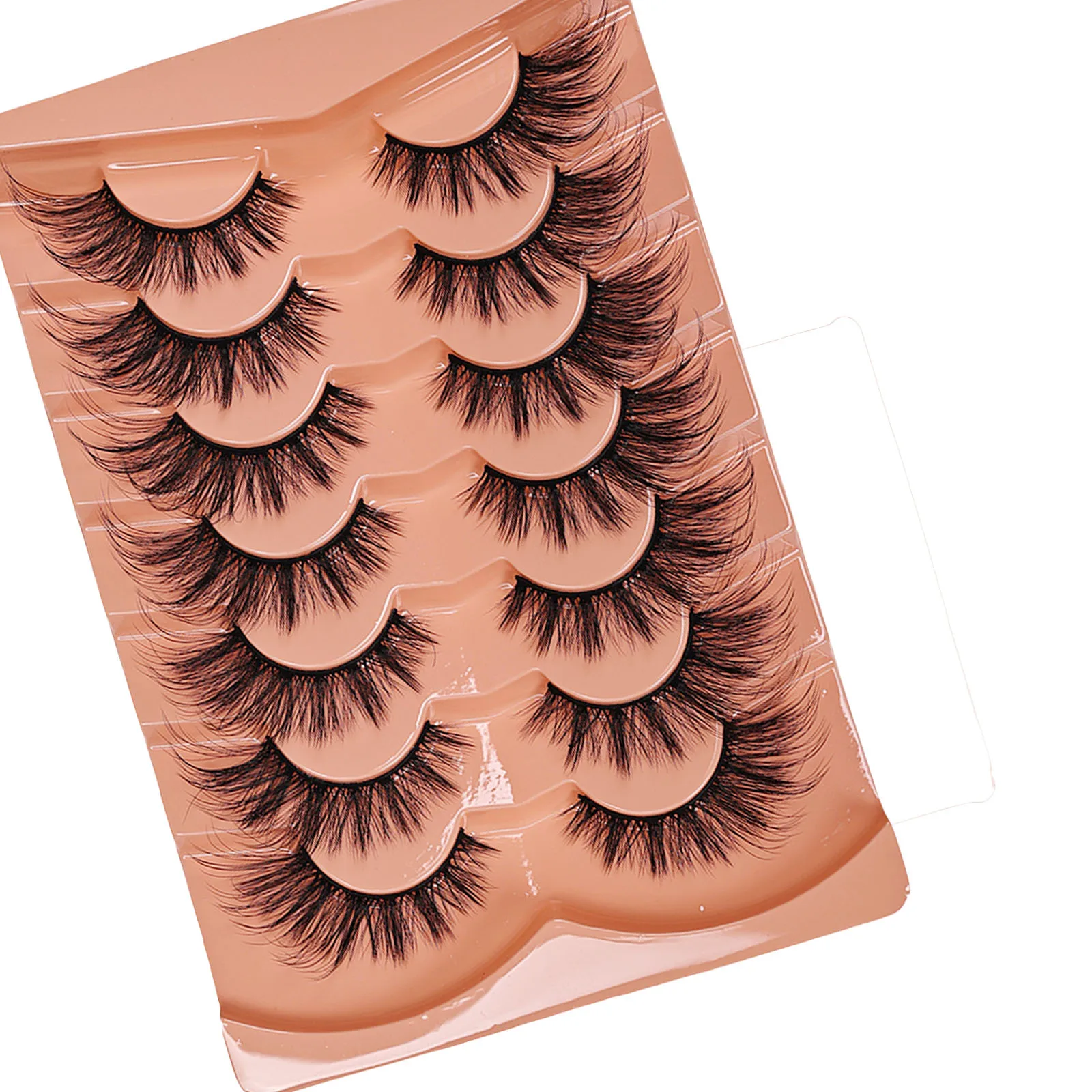 7 Pairs Cat Eye Eyelashes 3D N - огляд і ціна Eyelash Extension Cat Eye Wispy