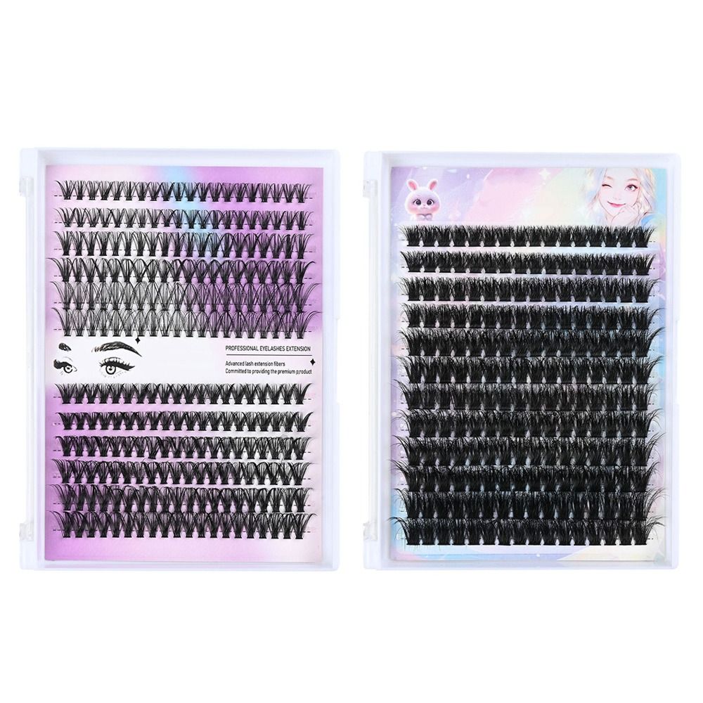 Natural Look False Eyelashes B - огляд і ціна Eyelash Extension Wispy Look