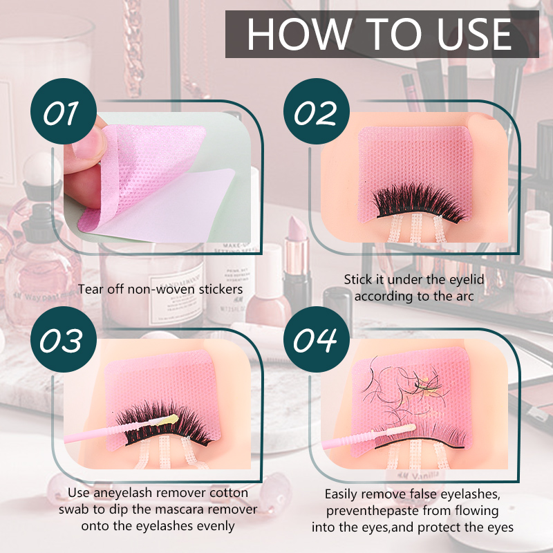 40pcs Eyelash Extension Remove - огляд і ціна Eyelash Extension Removal