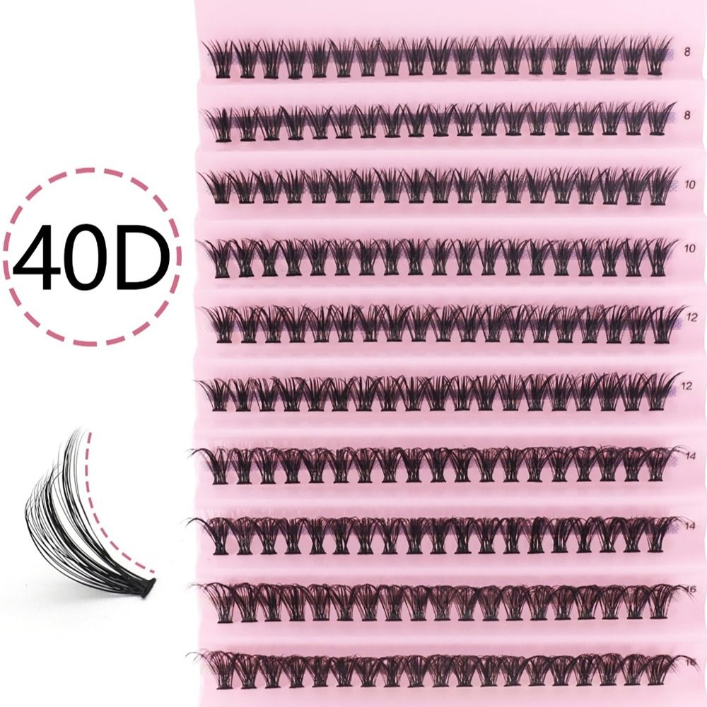 40D 8/10/12/14/16mm Individual - огляд і ціна Eyelash Extension Human Hair