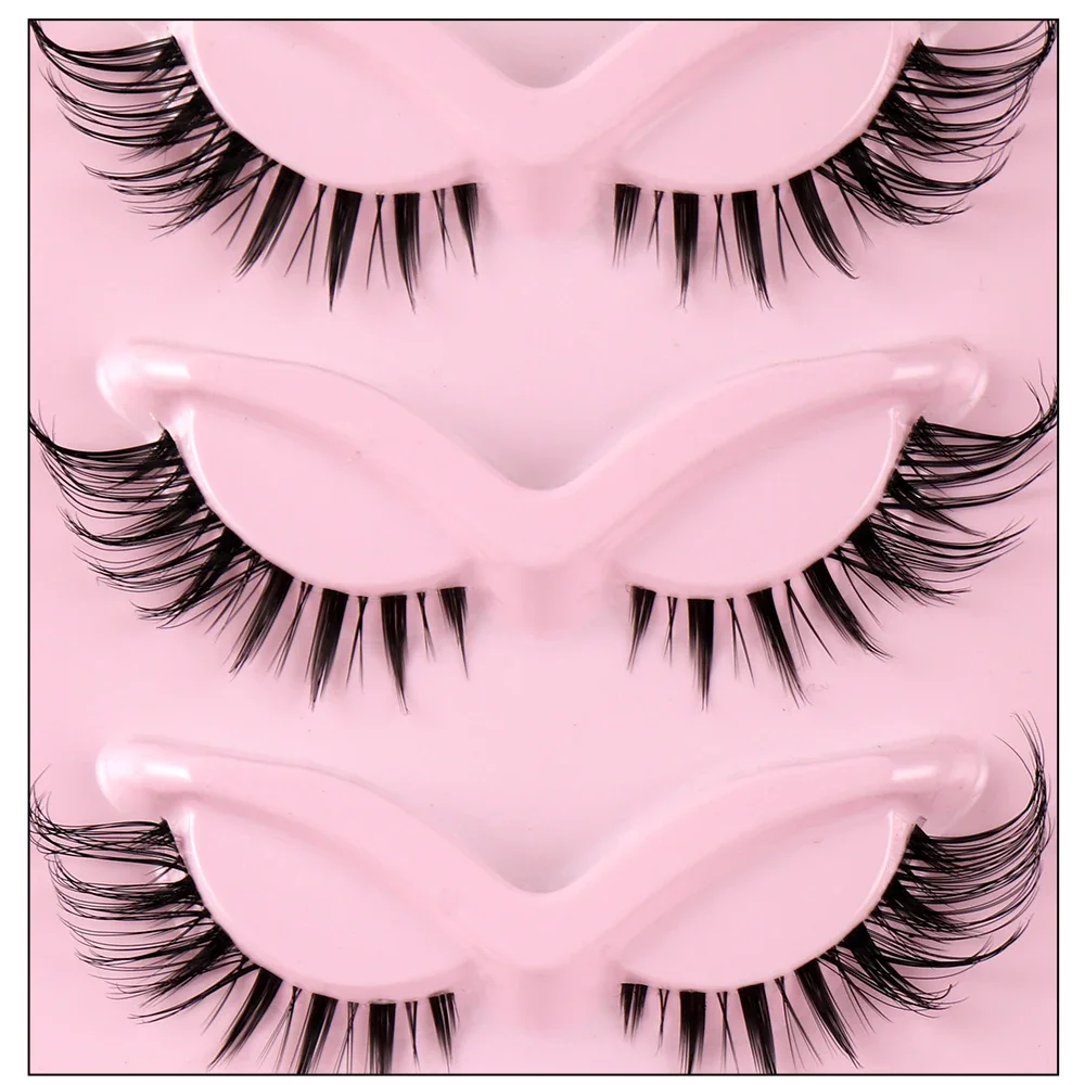 5 Pairs Cat Eye Fake Eyelashes - огляд і ціна Eyelash Extension Fox Eye