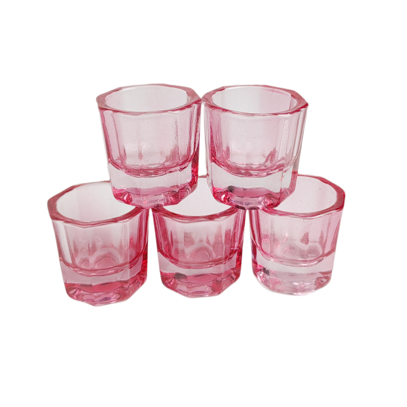 5pcs Glass Dappen Dish For Nai - огляд і ціна Eyelash Lift Or Extension