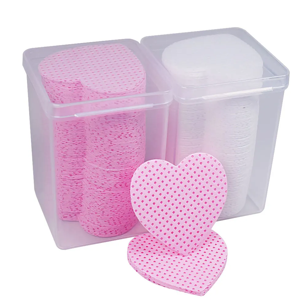200Pcs Lint-Free Nail Wipes No - огляд і ціна Eyelash Extension Remover Gel