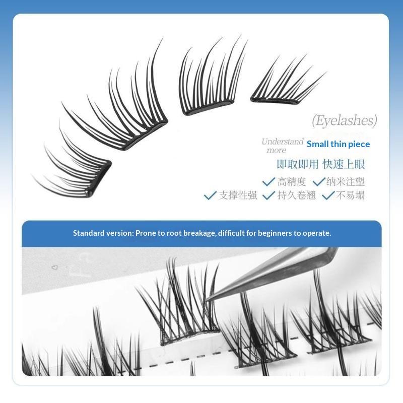 Fox Eye Manga Cluster Lashes F - огляд і ціна Eyelash Extension Fox Eye