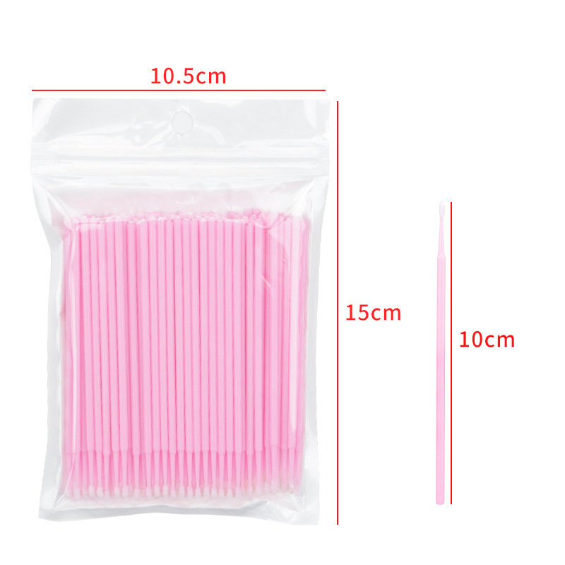 500/1000PCS Micro Brushes Eyel - огляд і ціна Eyelash Extension Removal