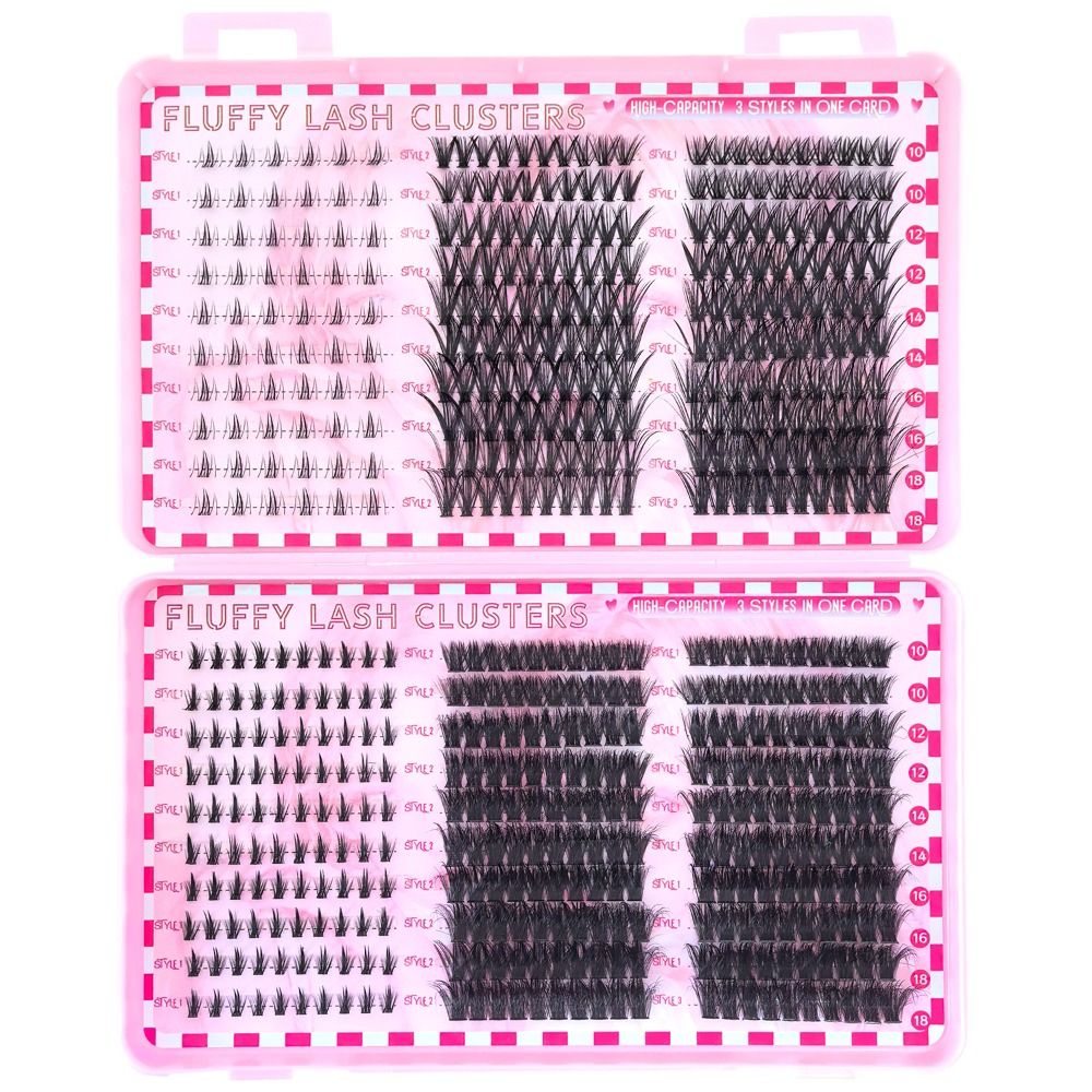 Natural Look False Eyelashes B - огляд і ціна Eyelash Extension Wispy Look