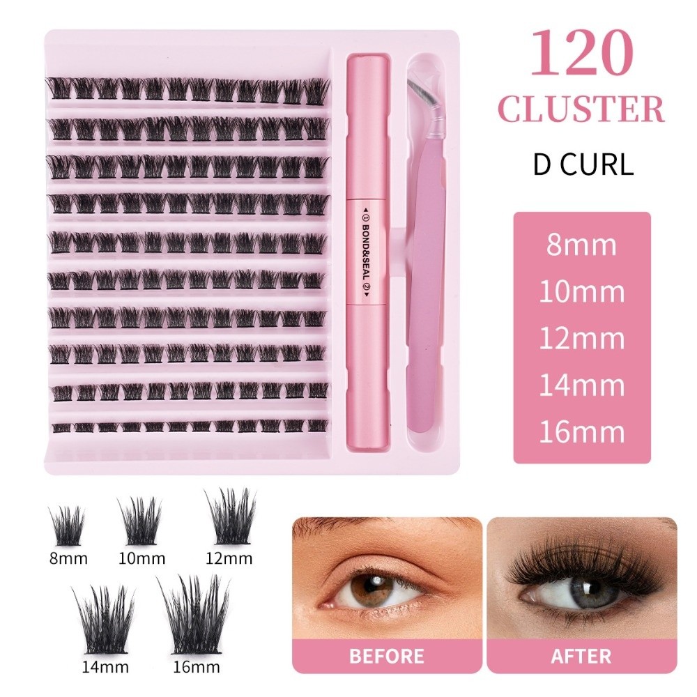 High Quality Bond and Seal Fal - огляд і ціна Eyelash Extension Wispy Look