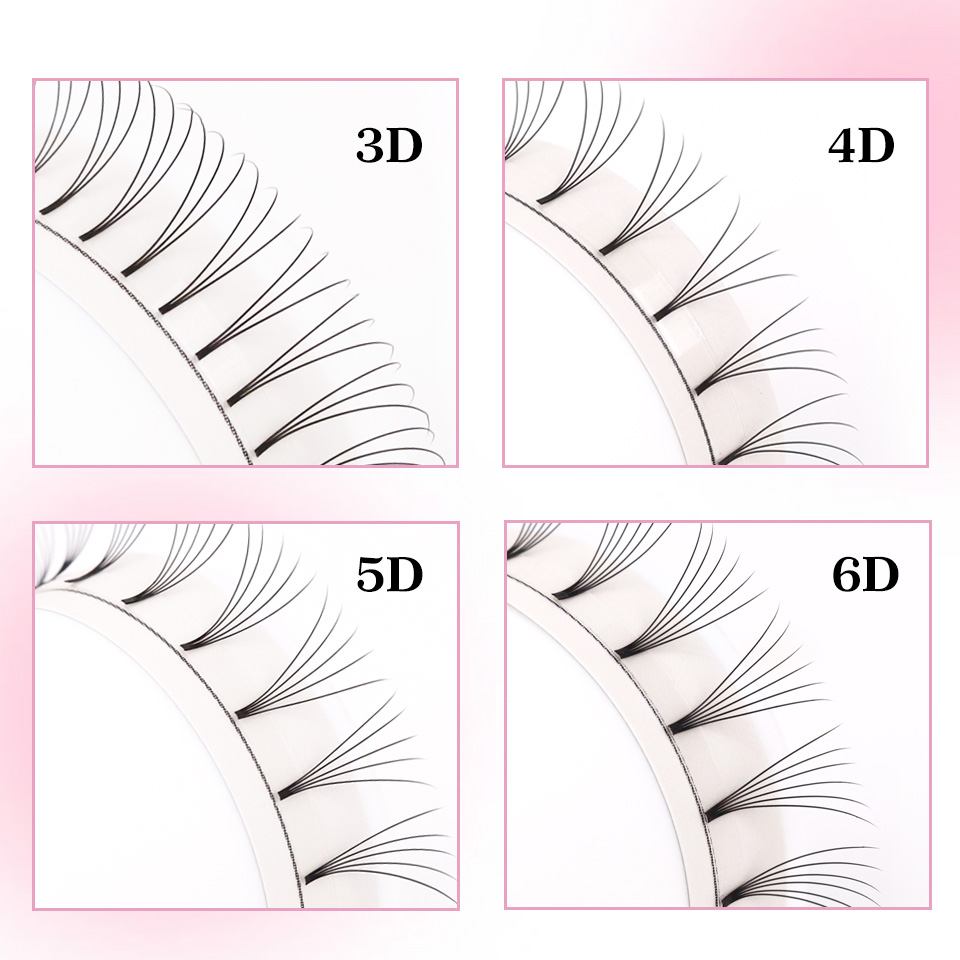 Rujade Premade Volume Fans Sho - огляд і ціна Eyelash Extension Human Hair