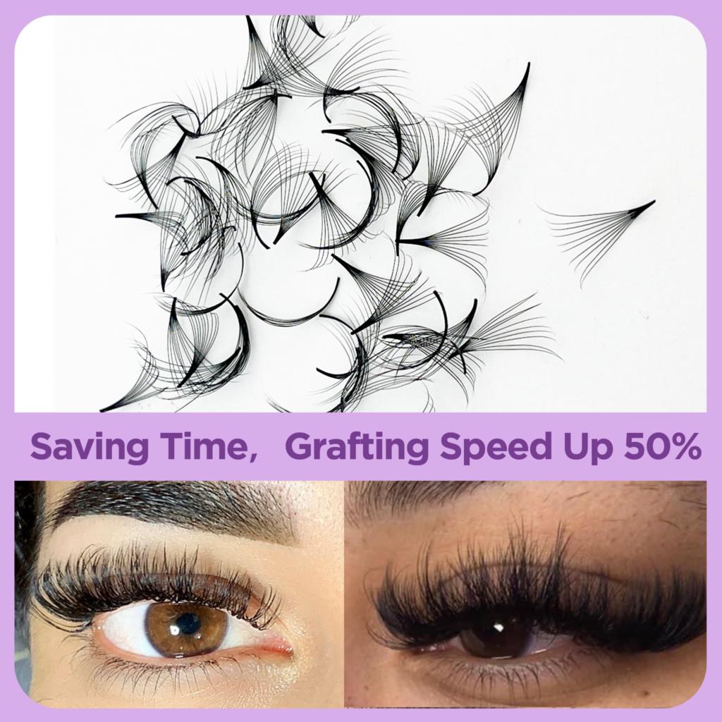 Tbestt Premade Fans Lashes 10D - огляд і ціна Eyelash Extension Remover At Home