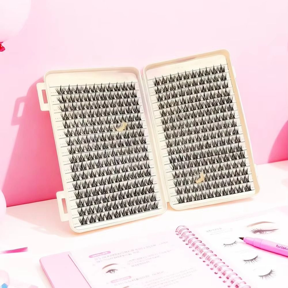 Natural Look False Eyelashes W - огляд і ціна Eyelash Extension Wispy Look