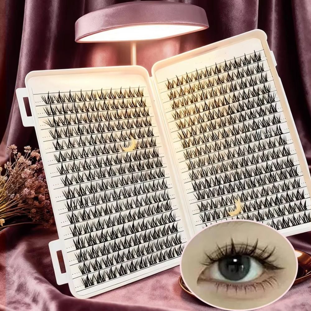 Natural Look False Eyelashes W - огляд і ціна Eyelash Extension Wispy Look