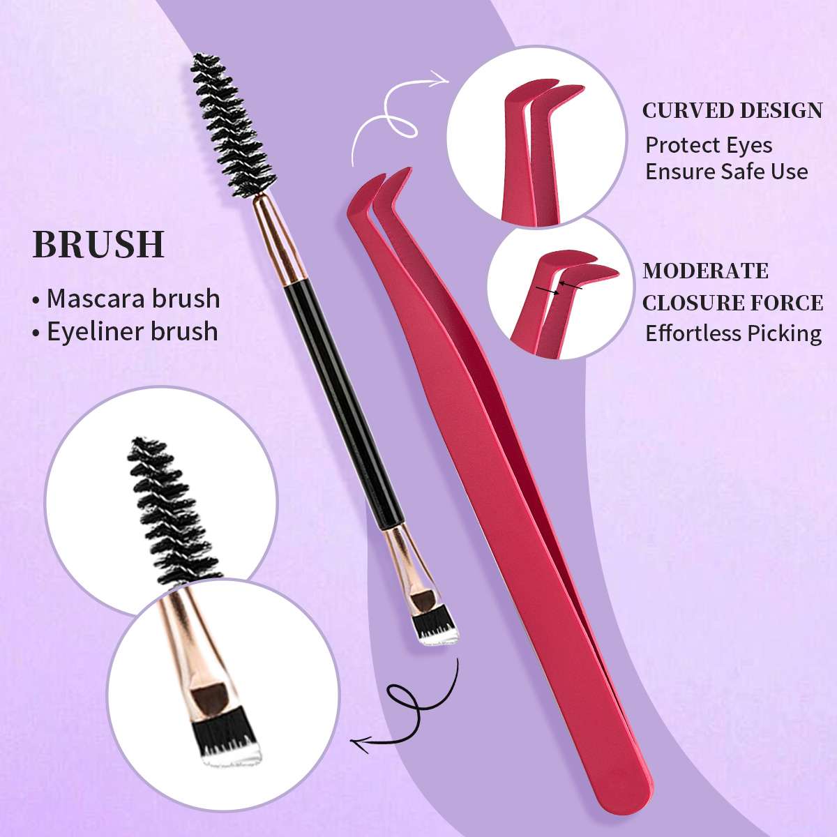 Eyelash Clusters Kit Soft Volu - огляд і ціна Eyelash Extension Removal